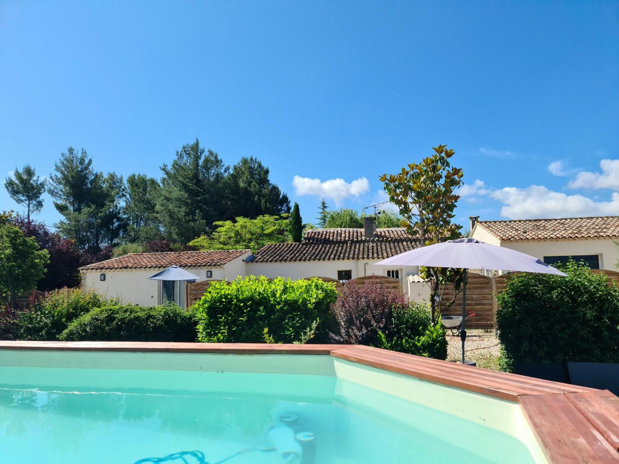 דירות טרטס Mas Gabelys Superbe Vue Sainte Victoire Jardin Terrasse Et Piscine מראה חיצוני תמונה